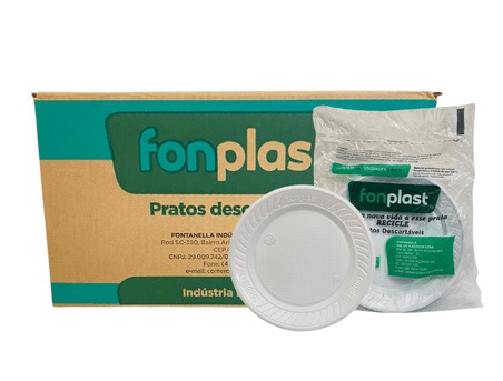 PRATO 15CM BR RASO FONPLAST 100X10