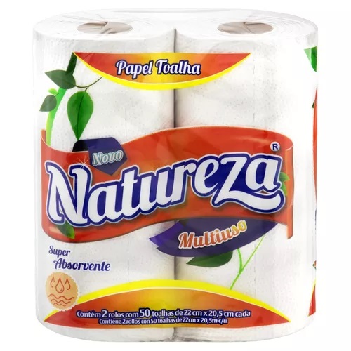 PAPEL TOALHA COZ. FD NATUREZA MIX 19,3CMX19,0CM 42G 16X2