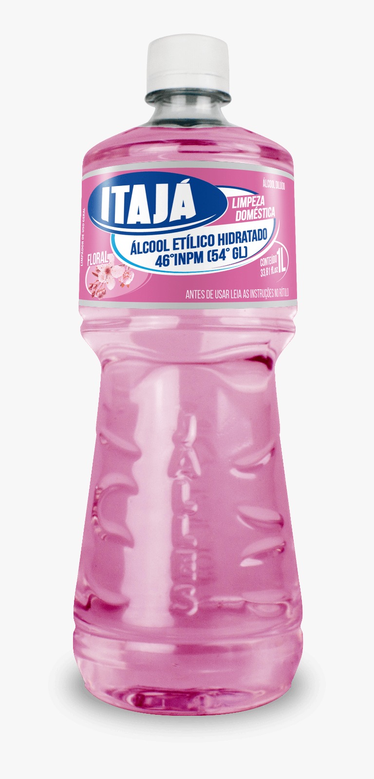 ÁLCOOL LIQ. 46o ITAJA 12x1 FLORAL