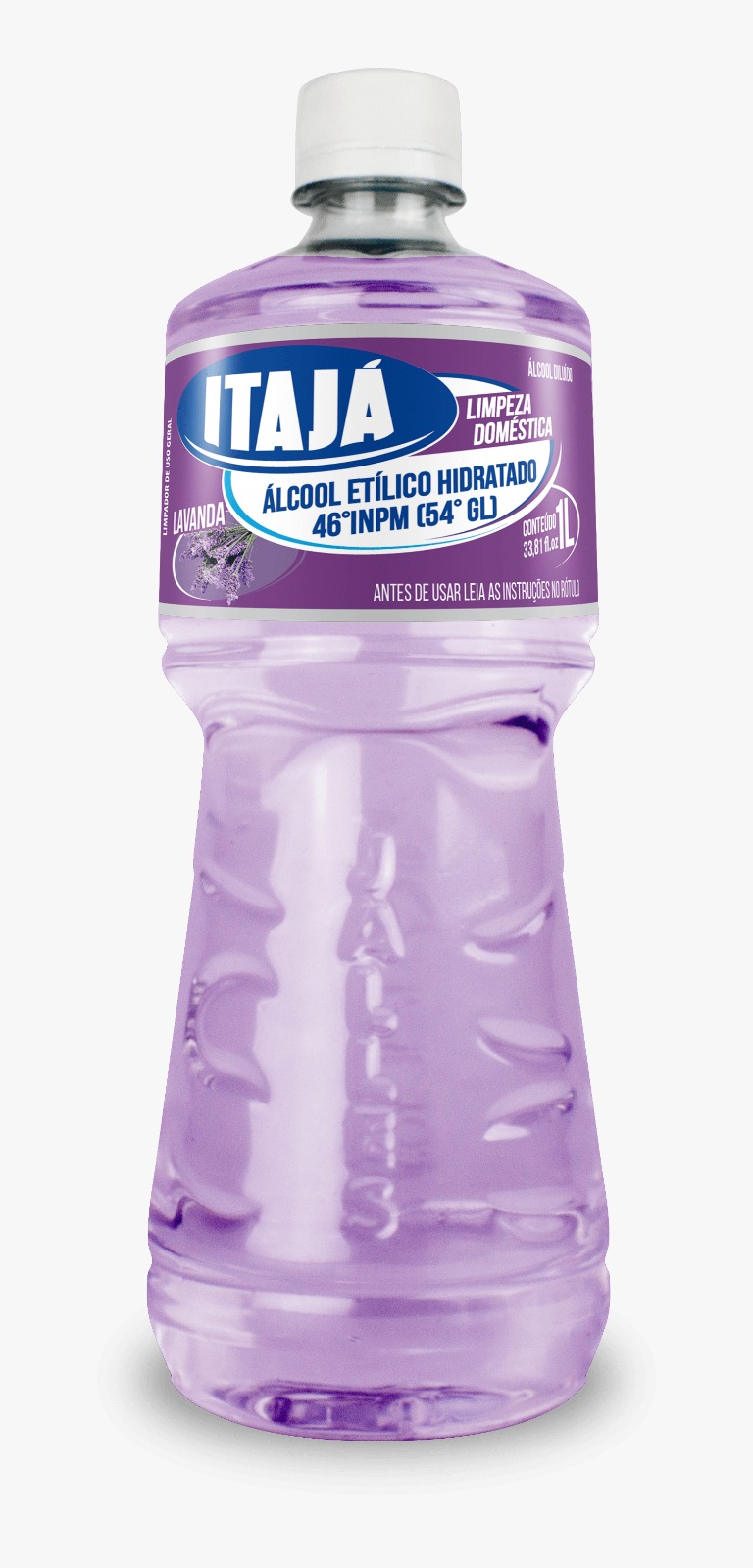 ÁLCOOL LIQ. 46o ITAJA 12x1 LAVANDA